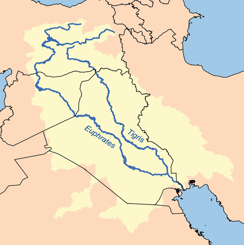 Tigris-Euphrates river system